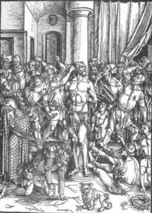 The Large Passion: 3. Flagellation of Christ