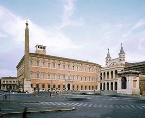 Palazzo del Laterano with the Loggia delle Benedizioni