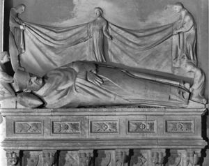 Grab von Bischof Tommaso d Andrea (Detail)