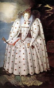 Botas retrato of Reina Elisabeth Yo