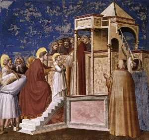 No. 8 Scenes from the Life of the Virgin: 2. Presentation of the Virgin in the Temple