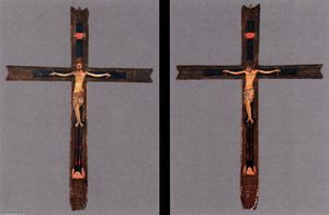 Double-Sided croix de procession