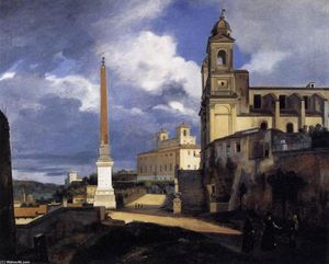 San Trinità dei Monti y la Villa Medici, Roma