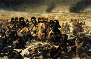 napoleon bonaparte auf dem Schlachtfeld von eylau , 1807