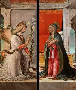 The Archangel Gabriel and the Virgin Annunciate