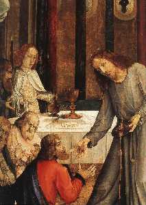 The Institution of the Eucharist (detail)