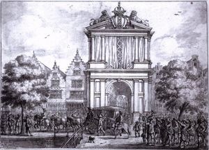 A entrada de Maria de Médici para Amsterdã