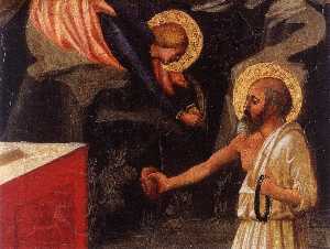 Christus im Garten von Gethsemane Ausschnitt
