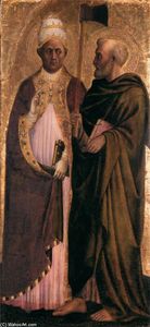 Pope Gregory the Great (.) and St Matthias