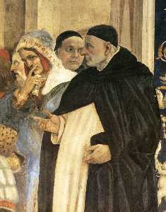 trionfo di san Tommaso Aquino sul Eretici ( particolare )