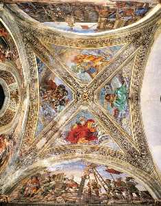 View of the Vaulting in the Strozzi Chapel