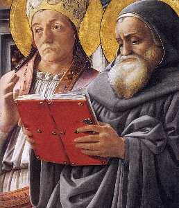 Sts Gregory and Jerome (detail)