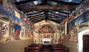 View of the oratory toward the altar