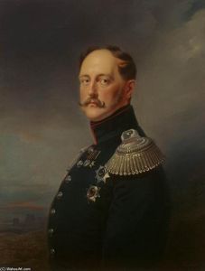 porträt von kaiser Nikolaus ich