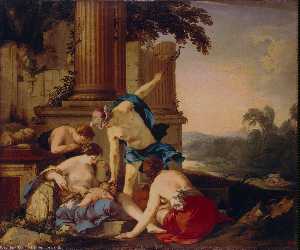 Mercury Takes Bacchus to be Brought up by Nymphs