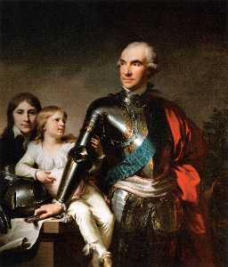 conde stanislas potocki felix y sus Dos Hijos