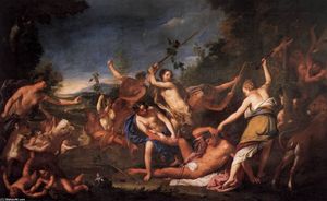 Orpheus und die Bacchantinnen