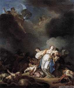 Apollo and Diana Attacking Niobe and her Children