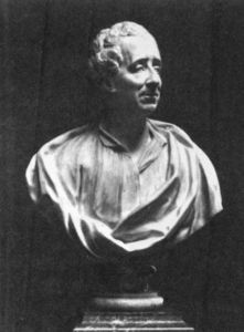 Bust of Montesquieu