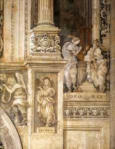 View of the Strozzi Chapel (detail)