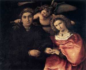 marsilio cassotti 和他的 新娘 福斯蒂纳