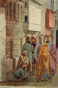 St Peter Healing the Sick with his Shadow