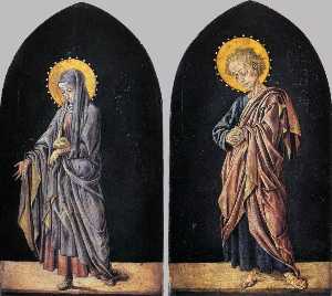 Pratovecchio Altarpiece: Virgin and St John the Evangelist