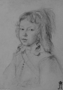 ritratto Luigi XIV come un bambino
