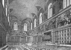 Reconstruction of the interior