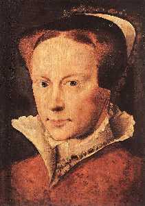 Porträt von Maria , königin der england