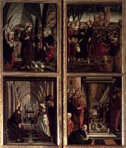 St Wolfgang Altarpiece: Scenes from the Life of Christ