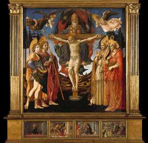 santa trinidad retablo