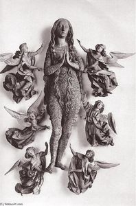 Мария Магдалина с два Ангелов