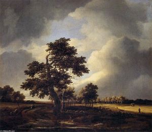 Landscape with Shepherds and Peasants