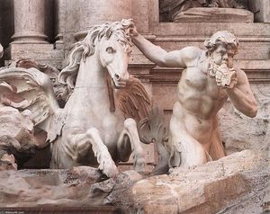 Fontana di Trevi (detail)