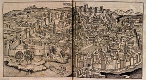Nuremberg Chronicle, Ansicht von Florenz