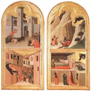 祝福アゴスティーノノヴェッロの祭壇画