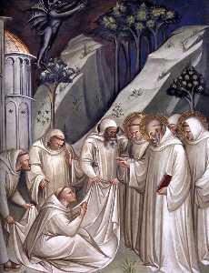 Stories from the Legend of St Benedict (detail)