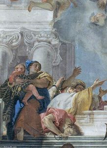 The Institution of the Rosary (detail)
