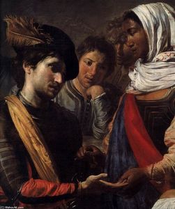 Company with Fortune-Teller (detail)