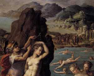 Persée et Andromède détail