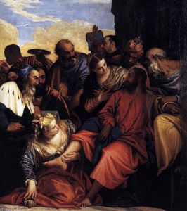 Feast in the House of Simon (detail)