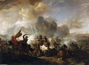 Skirmish of Horsemen between Orientals and Imperials