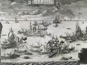 Battle of Grengam on 27 July 1720