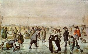 A Scene on the Ice