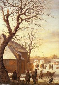 Winter Landscape (detail)