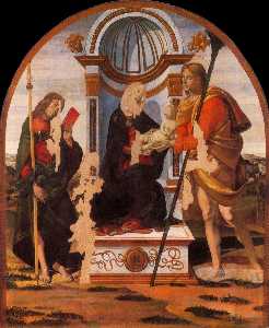 Madonna and Child with Sts James and Christopher