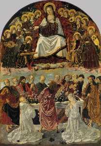 The Lady of the Assumption Gives St Thomas Her Belt