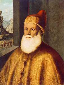 Porträt von dogen agostino barbarigo