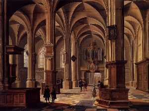 Interior of the Cunerakerk, Rhenen
